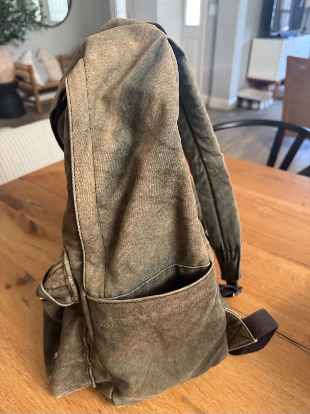 Stussy canvas backpack